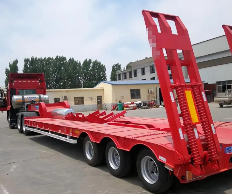 Can low-bed trailers use ordinary axles? What is the difference between low-bed axles and ordinary axles?