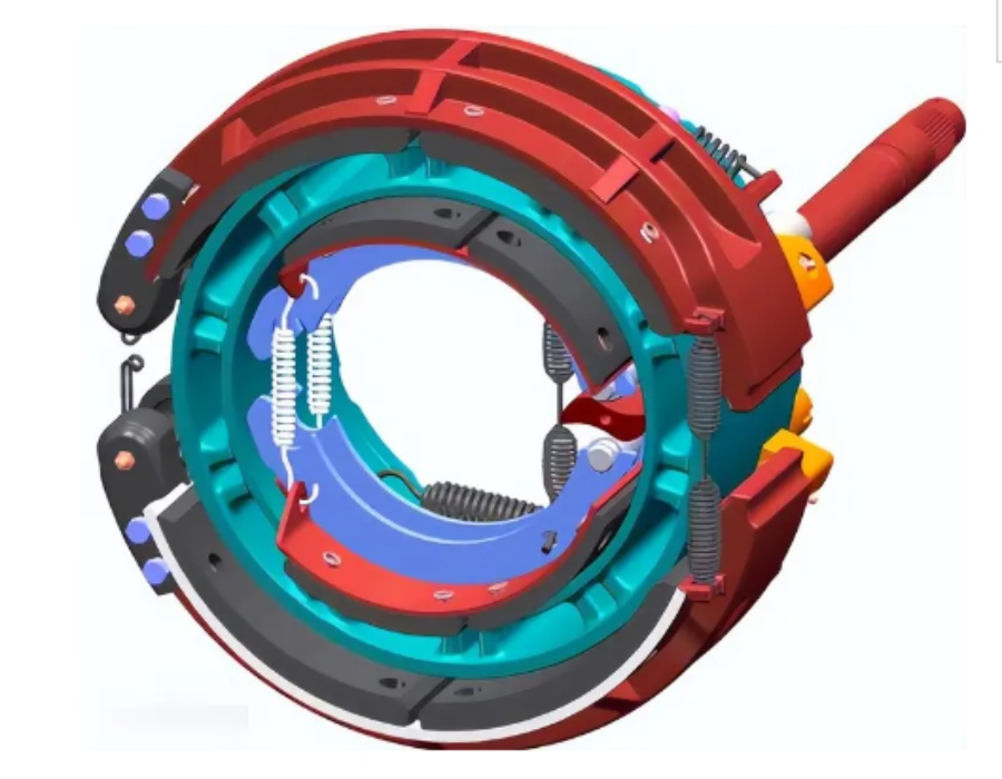 What kind of axle is a circumferential disc axle? What kind of vehicle is a circumferential disc axle used on?